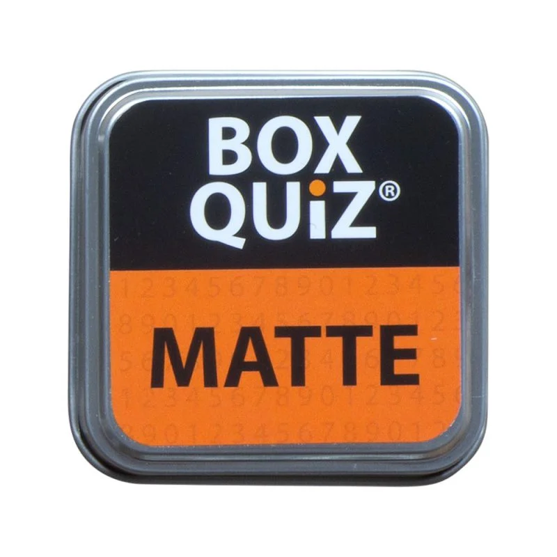 Box Quiz Matte
