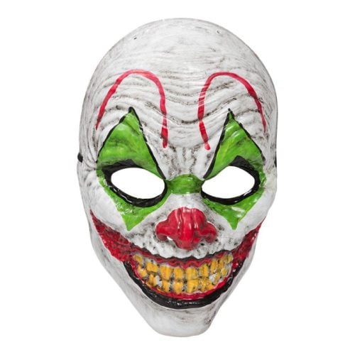 Läskig Clown Mask