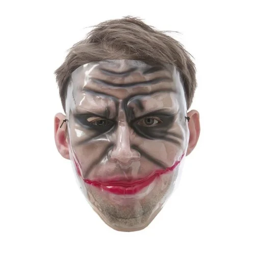 Clown Mask Genomskinlig