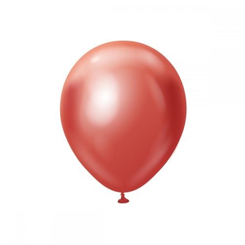 Latexballonger Röd Krom 30 cm