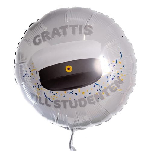 Folieballong - Grattis Till Studenten 53 cm (Singel-pack)