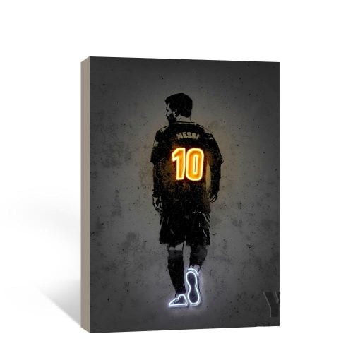 Messi nummer 10 - Affisch