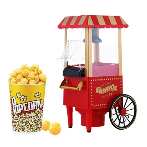 Popcornmaskin med vagn - Automatisk