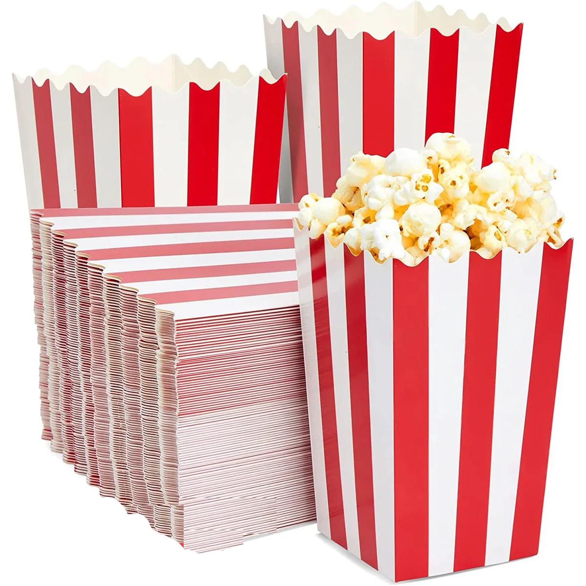 Popcorn Pappersboxar – 25-Pack